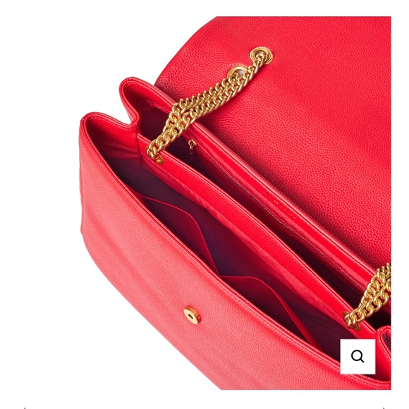 Glamaholic Large Flap Bag Red - Picture 5 of 6
